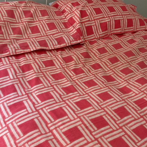 Nine Palms Sunrise Duvet Cover +  2 Shams - Picture 4 of 8